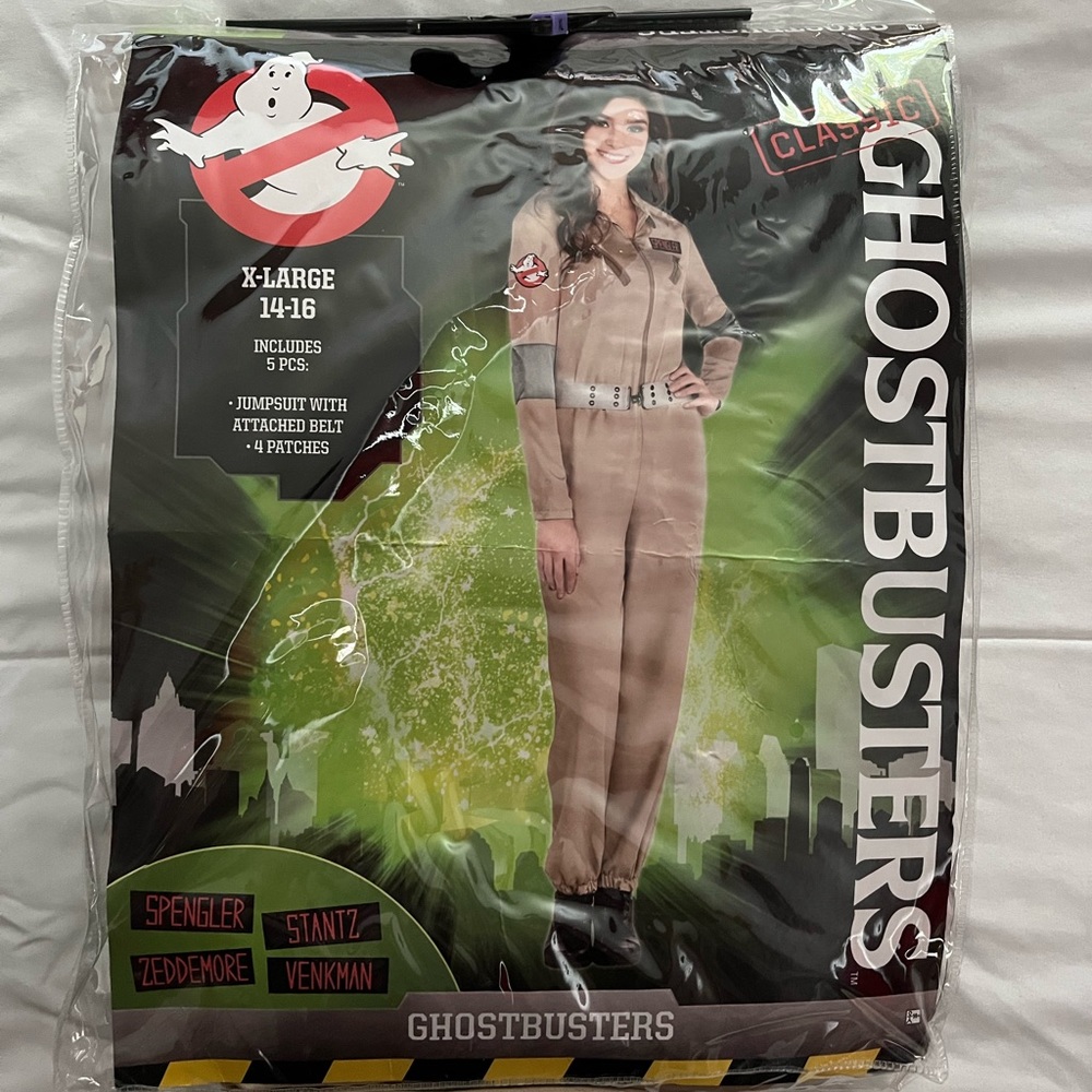 Womens Ghostbusters costume.  Worn once.